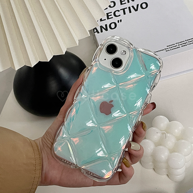 Jolicase Cute Rainbow Bling Embossing Case for iPhone 14 13 12 11 X