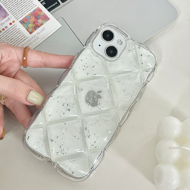 Jolicase Cute Bling Embossed Case for iPhone 14 13 12 11 X