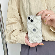 이미지를 갤러리 뷰어에 로드 , Jolicase Cute Bling Embossed Case for iPhone 14 13 12 11 X